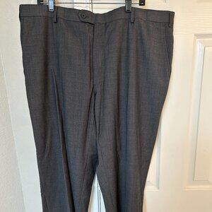 Awearness Kenneth Cole Wool Blend Men's Pants - Charcoal Gray - Size 44